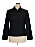 Harve Benard Black Wool Coat Size 14 - photo 1