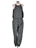 Xhilaration Graphic Gray Jumpsuit Size XL - photo 2