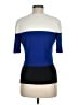 Ann Taylor Factory Color Block Blue Pullover Sweater Size M - photo 2