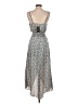 Maje Print Blue Casual Dress Size S - photo 2