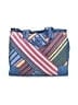 Tory Burch Stripes Blue Tote One size - photo 1
