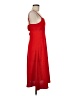 Originality 100% Polyester Solid Red Casual Dress Size M - photo 4