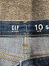 Gap Kids Solid Blue Jeans Size 10 - photo 3