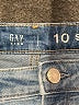 Gap Kids Hearts Blue Jeans Size 10 - photo 3