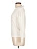 L.L.Bean 100% Silk Ivory Long Sleeve Top Size L - photo 5