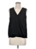 Halogen 100% Polyester Black Sleeveless Blouse Size M - photo 1