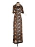 Assorted Brands Brown Casual Dress Size 9 - photo 1