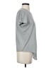 Madewell Gray Knot-Front Tee Size S - photo 4