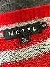Motel 100% Acrylic Red Cardigan Size XS - photo 7