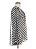 2b bebe 100% Polyester Houndstooth Silver Long Sleeve Blouse Size M - photo 4