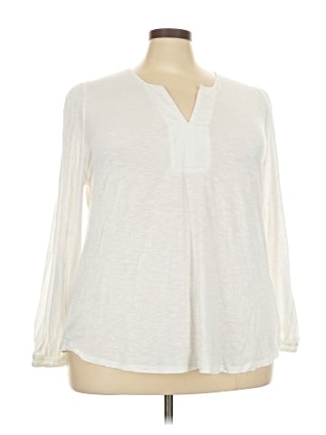 Democracy Long Sleeve Blouse (view 1)