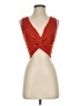 Lulus Orange Sleeveless Blouse Size XS - photo 1