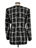 Ungaro Houndstooth Black Blazer Size 8 - photo 2