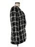 Ungaro Houndstooth Black Blazer Size 8 - photo 4