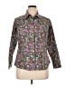 Talbots Outlet Floral Green 3/4 Sleeve Button-Down Shirt Size 0X - photo 1