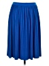 Ivanka Trump Solid Blue Casual Skirt Size S - photo 2