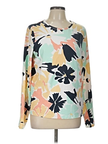 Hang Ten Long Sleeve Blouse (view 1)