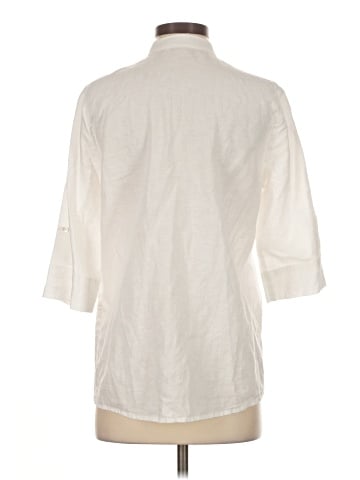J. McLaughlin 3/4 Sleeve Button-Down Shirt (view 2)