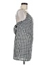 Forever 21 100% Polyester Checkered-gingham Gray Casual Dress Size M - photo 4