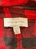 Lucky Brand Plaid Red Long Sleeve Button-Down Shirt Size XS - photo 7