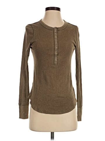 Aerie Long Sleeve Henley (view 1)