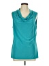 Dana Buchman Teal Sleeveless Blouse Size L - photo 1