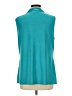 Dana Buchman Teal Sleeveless Blouse Size L - photo 2
