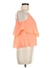 Paper Crane 100% Polyester Orange Tank Top Size M - photo 4