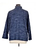 Woman Within 100% Polyester Blue Pullover Sweater Size 14 (M) - photo 2