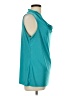 Dana Buchman Teal Sleeveless Blouse Size L - photo 4