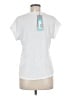 Daniel Rainn White Short Sleeve Top Size M - photo 2