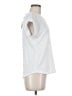 Daniel Rainn White Short Sleeve Top Size M - photo 4