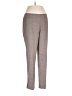 Brunello Cucinelli Houndstooth Brown Tan Wool Pants Size 8 - photo 1