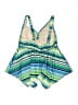 Catherines Stripes Blue Swimsuit Top Size 18 - photo 2
