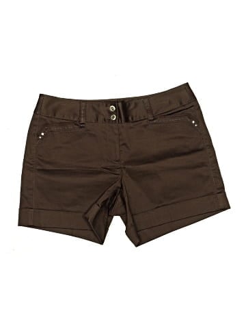 White House Black Market Khaki Shorts (view 1)