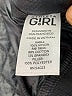 Athleta Girl 100% Nylon Argyle Black Jacket Size 12 - photo 4