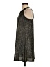Veronica M. Metallic Black Casual Dress Size S - photo 5