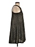 Veronica M. Metallic Black Casual Dress Size S - photo 4