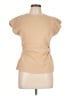 Zara Tan Short Sleeve Top Size L - photo 1