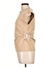 Zara Tan Short Sleeve Top Size L - photo 5