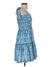 Unbranded Blue Casual Dress Size S - photo 4