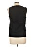 Alfani Black Sleeveless Blouse Size 10 - photo 2