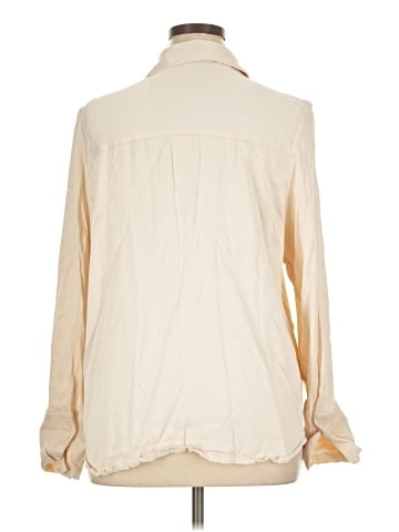 Topshop Long Sleeve Button-Down Shirt (view 2)