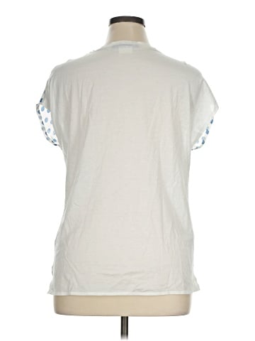 Blue Les Copains Short Sleeve Top (view 2)