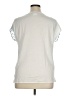 Blue Les Copains 100% Polyester Blue Short Sleeve Top Size EU 46 / US 16 - photo 2