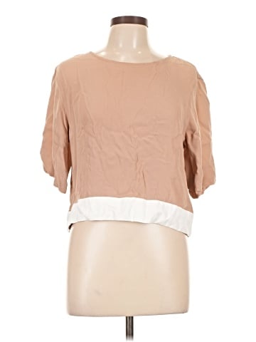 Sandro Short Sleeve Blouse (view 1)