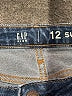 Gap Kids Solid Blue Jeans Size 12 - photo 3