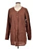 Flax 100% Linen Brown Kimono Size 6 (S) - photo 1