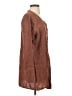 Flax 100% Linen Brown Kimono Size 6 (S) - photo 4