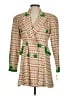 Alberto Makali Green Ivory Blazer Size 4 - photo 1
